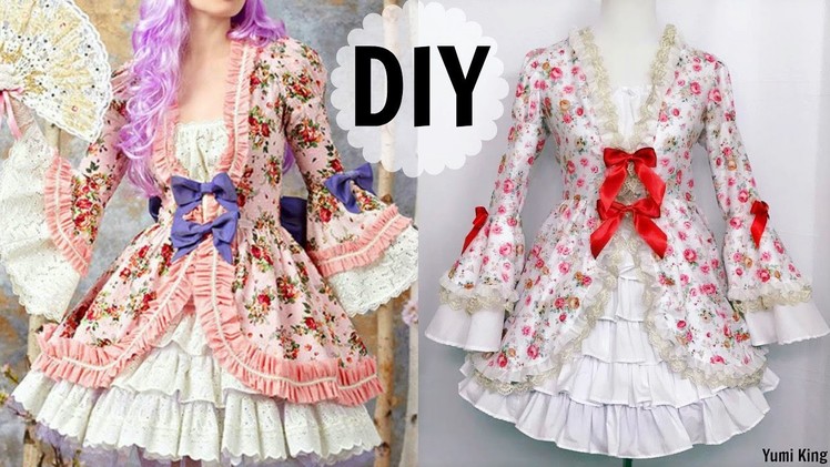 DIY European Historic.Rococo Inspired Dress | Gorgeous & Elegant & Fancy Dress