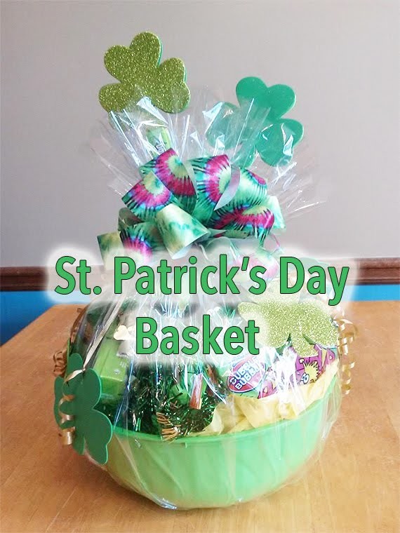 Dollar Tree St. Patrick's Day Gift Basket