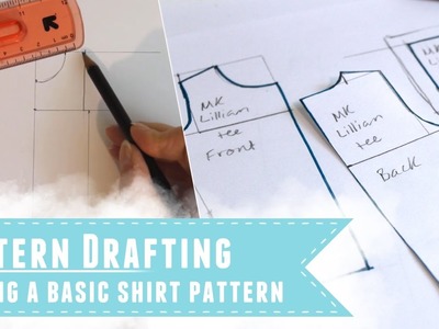 Drafting a shirt pattern to fit your doll
