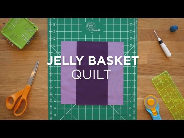 Easy Jelly Basket Quilt Block - Quilt Snips