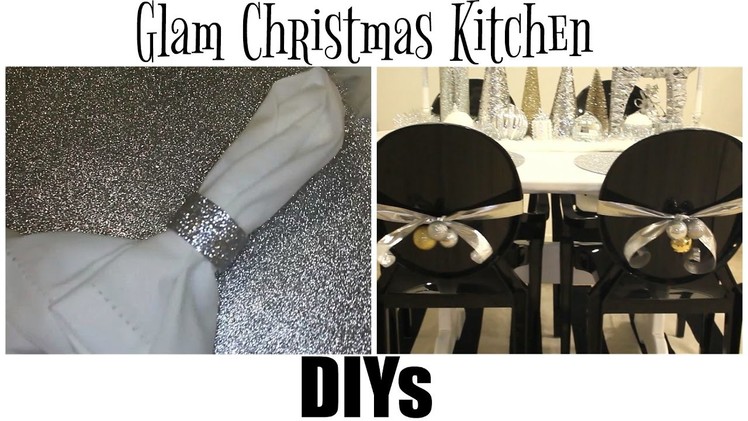 Glam Christmas Kitchen DIYs - ALL DOLLAR TREE