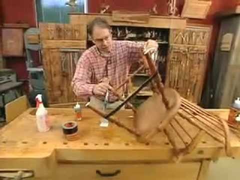 Gorilla Glue Fixes a Loose Chair Spindle
