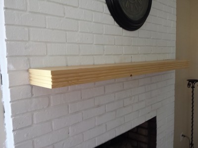 GPW 53 - How To Make a Floating Fireplace Mantle