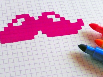 Handmade Pixel Art - How To Draw  #pixelart