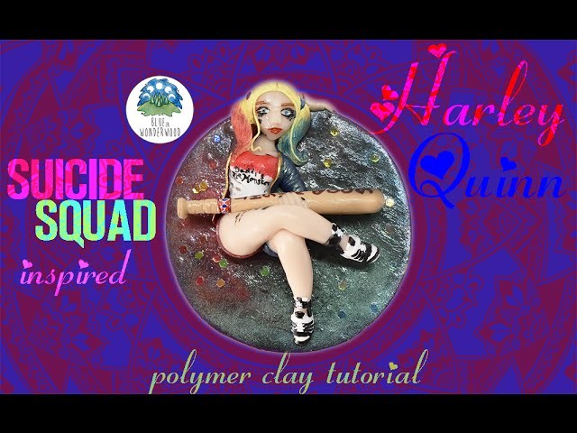 Harley Quinn - Suicide Squad inspired - Polymer Clay Tutorial