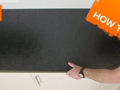 How to fit a kitchen worktop
