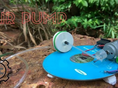 How to Make a powerful Air Pump for fish tank at Home