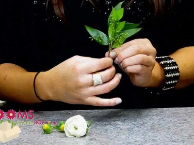 How to Make a Ranunculus Wedding Boutonniere