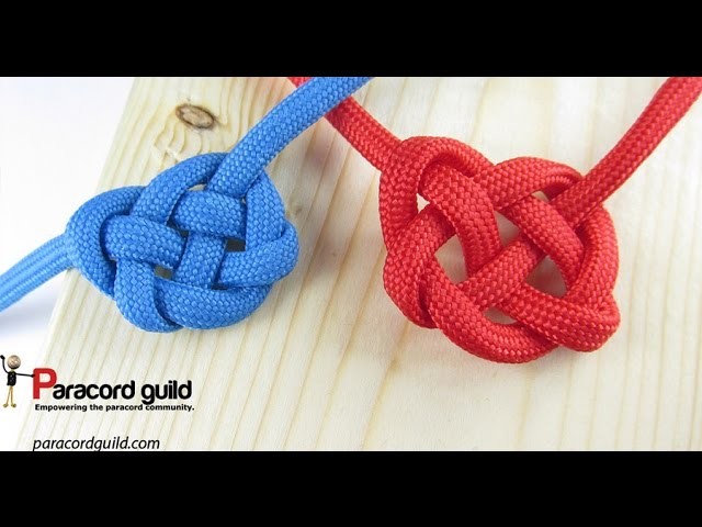 How to tie the Celtic heart knot