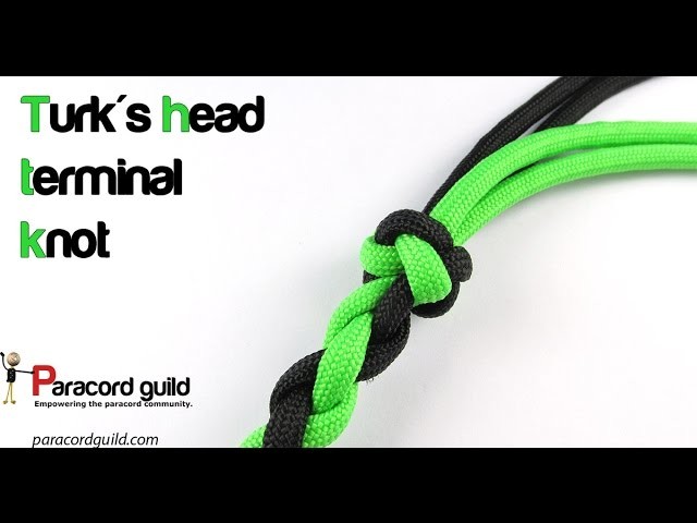 How to tie the turk's head terminal knot