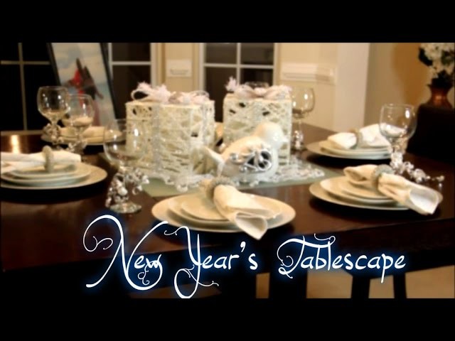 My Big Lots New Year's Tablescape