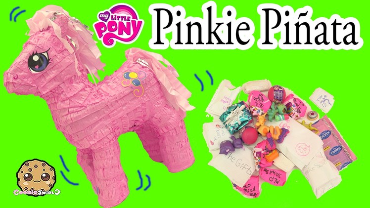 My Little Pony Pinkie Pie Pinata Toy Surprise with Handmade Blind Bags - Cookieswirlc