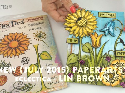 New PaperArtsy Products {July 2015}: Lin Brown
