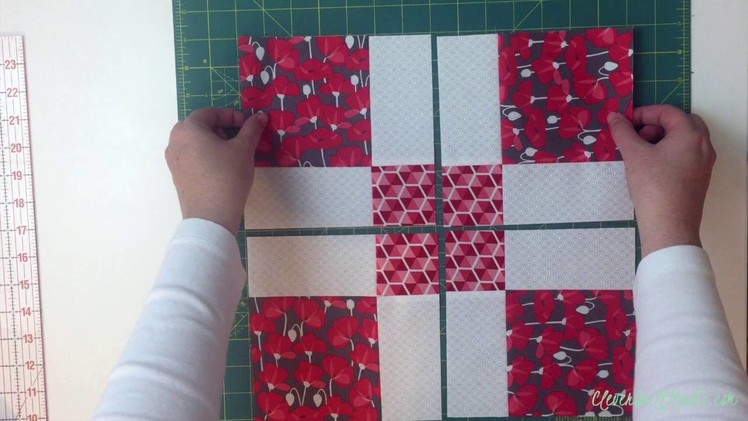 Quilting from 'Square' One - Cutting the Disappearing 9-Patch Block