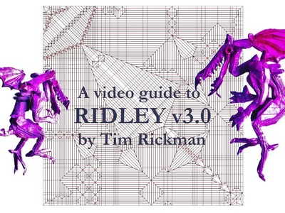 Ridley 3.0 Tutorial by Tim Rickman Origami