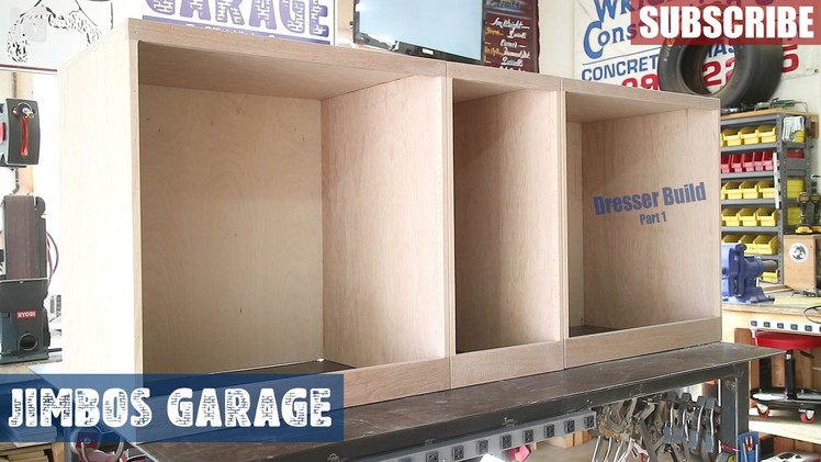 Rustic Wood Dresser Part 1 - Jimbos Garage