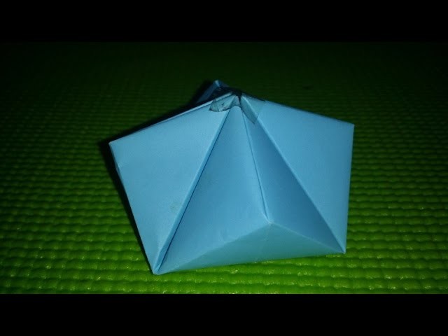신기한 보석상자접기 보석상자 종이접기 Origami   How to make an easy origami a jewel box
