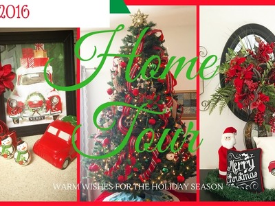 2016 Christmas Home Tour | BONUS Thanksgiving Buffetscape (As Promised)