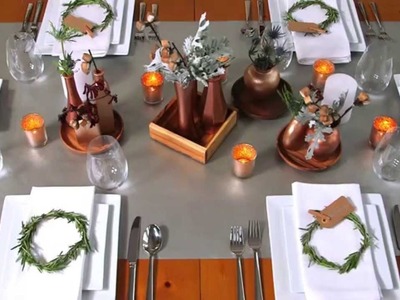 3 Easy Dinner Party DIY's | R29 Holidays | Refinery29