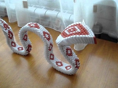 3D Origami Snake