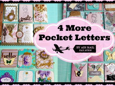 4 More Pocket Letters To Share!