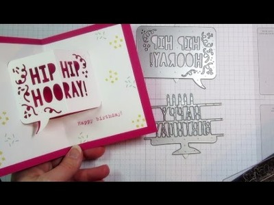 7 Cards Using Stampin' Up! Party Pop-Up Dies