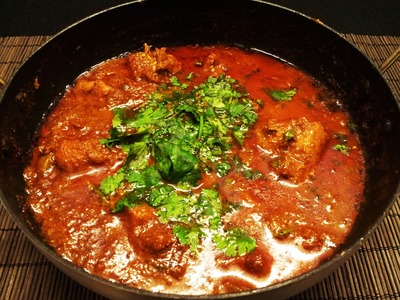 Andhra chicken Curry - Murgh curry with rich gravy