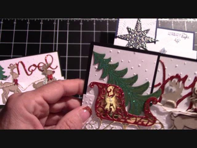 Basic "Z" Fold For Any Card Featuring Santa's Sleigh & Star Of Light