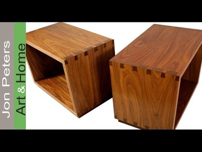 Black Walnut Tables - A Fine  Furniture Build