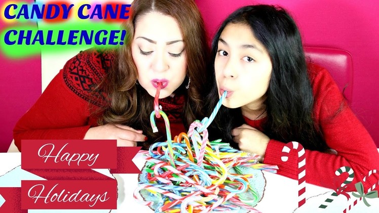 Candy Cane Challenges Happy Holidays| B2cutecupcakes