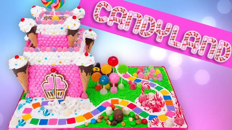 Candyland Gingerbread Castle Cake (Candy Land Gingerbread House)