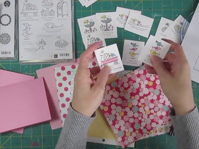 Cardmaking Process 5 Cards from 5 Sketches