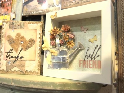 CHA 2015 - Tim Holtz Introduces New Sizzix Punches and Die Cuts