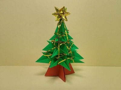 Christmas Tree Origami