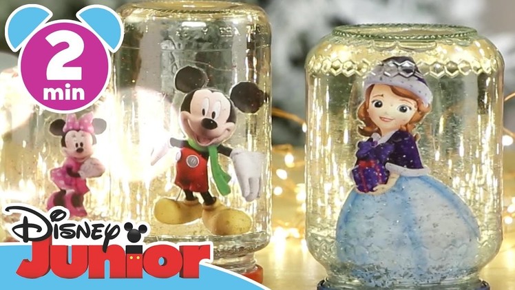 Christmas Tutorials | Snow Globes | Disney Junior UK
