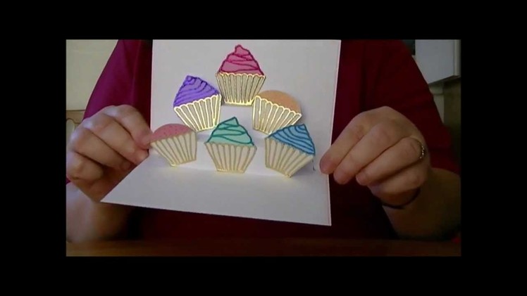 Cupcakes Pop Up Cards