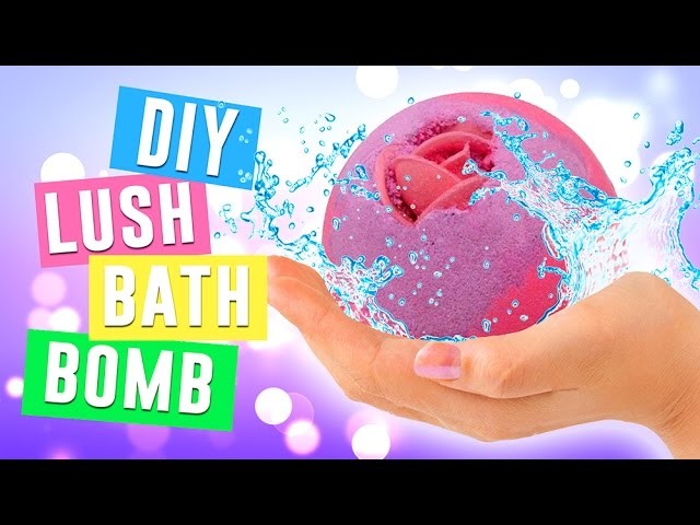 DIY Bath Bomb Without Citric Acid | Lush Homemade Bath Bombs
