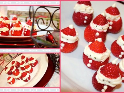 DIY: Santa Strawberry Treat!