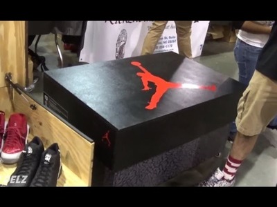 Giant Air Jordan Custom Shoe Storage Box (Detailed Look)