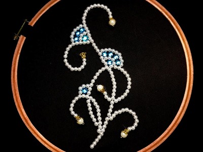 Hand Embroidery: Bead Embroidery (Pearls)