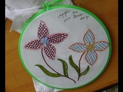 Hand Embroidery Designs # 168 - Wine flower designs
