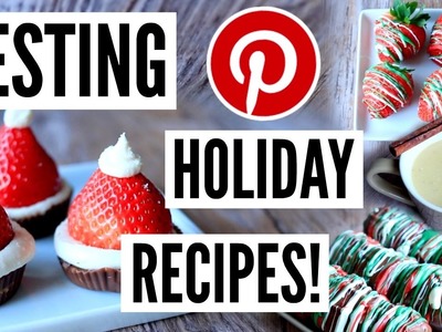 Holiday Pinterest Recipes TESTED!