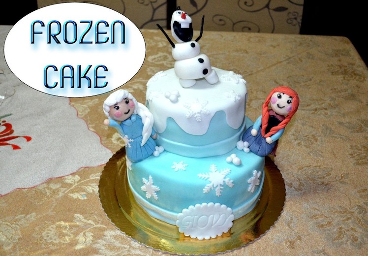HOW TO MAKE A FROZEN CAKE