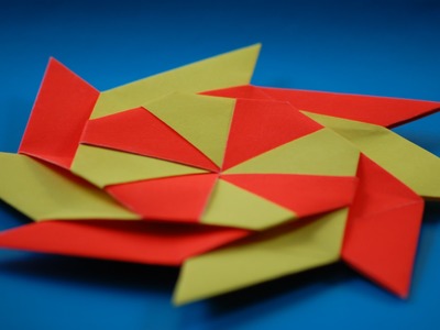 How to Make a Transforming origami Ninja Star