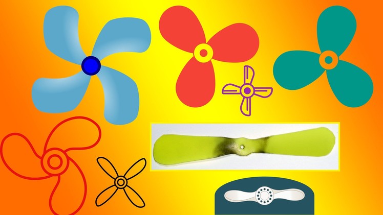 █ How to make propeller at home █