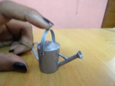 How to make watering can miniature