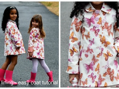 How to sew a coat without Lining - Dakota Sewing Pattern