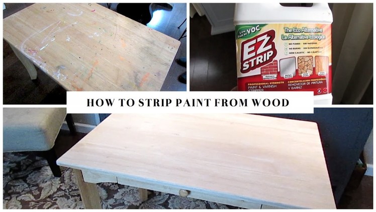 How To Strip Paint From Wood