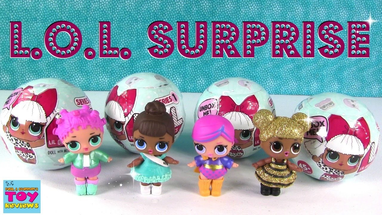 L.O.L Surprise Baby Doll Cries Color Change Wets Spits Unboxing Toy ...