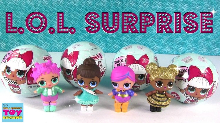 L.O.L  Surprise Baby Doll Cries Color Change Wets Spits Unboxing Toy Review | PSToyReviews